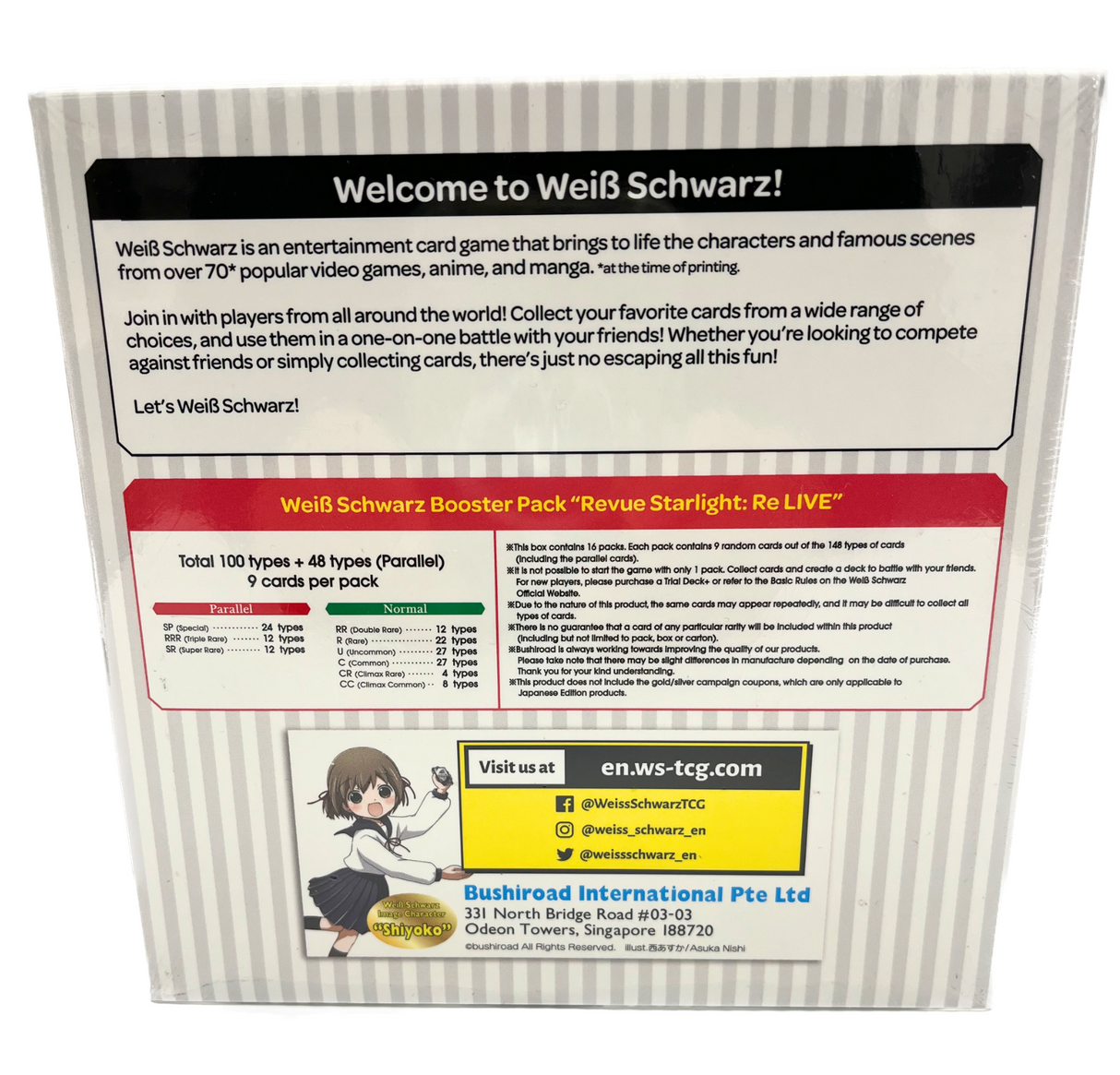 Weiss Schwarz: Revue Starlight: Re LIVE Booster Display