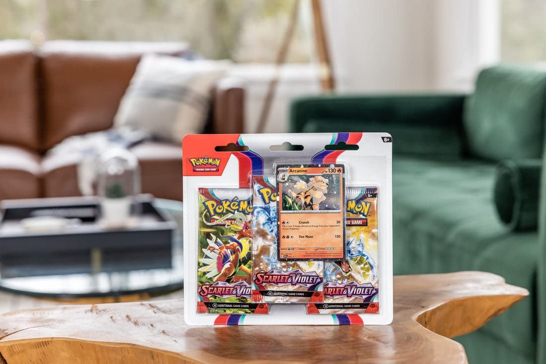 Pokemon Scarlet & Violet | 3-Pack Blister | Arcanine