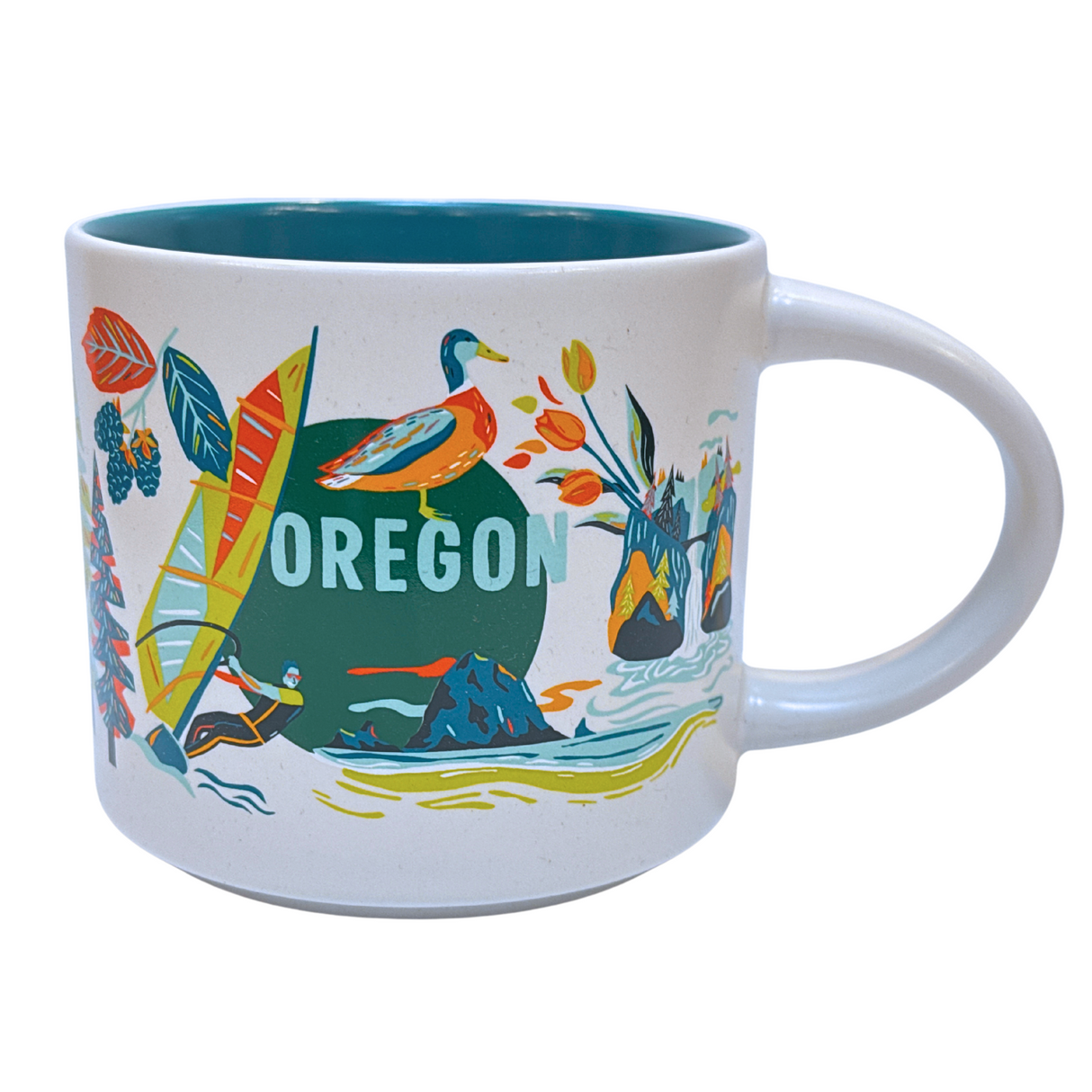 Starbucks Discovery Series Oregon Ceramic Mug, 14 Oz