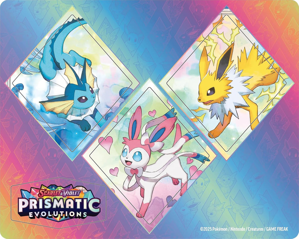 Pokemon SV8.5 Scarlet and Violet Prismatic Evolutions Tech Sticker Collection | Sylveon (2-Pack)