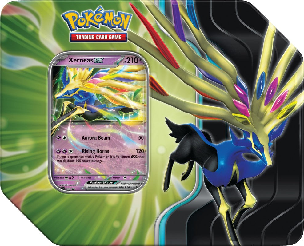 Pokemon TCG Azure Legends Tin | Xerneas ex