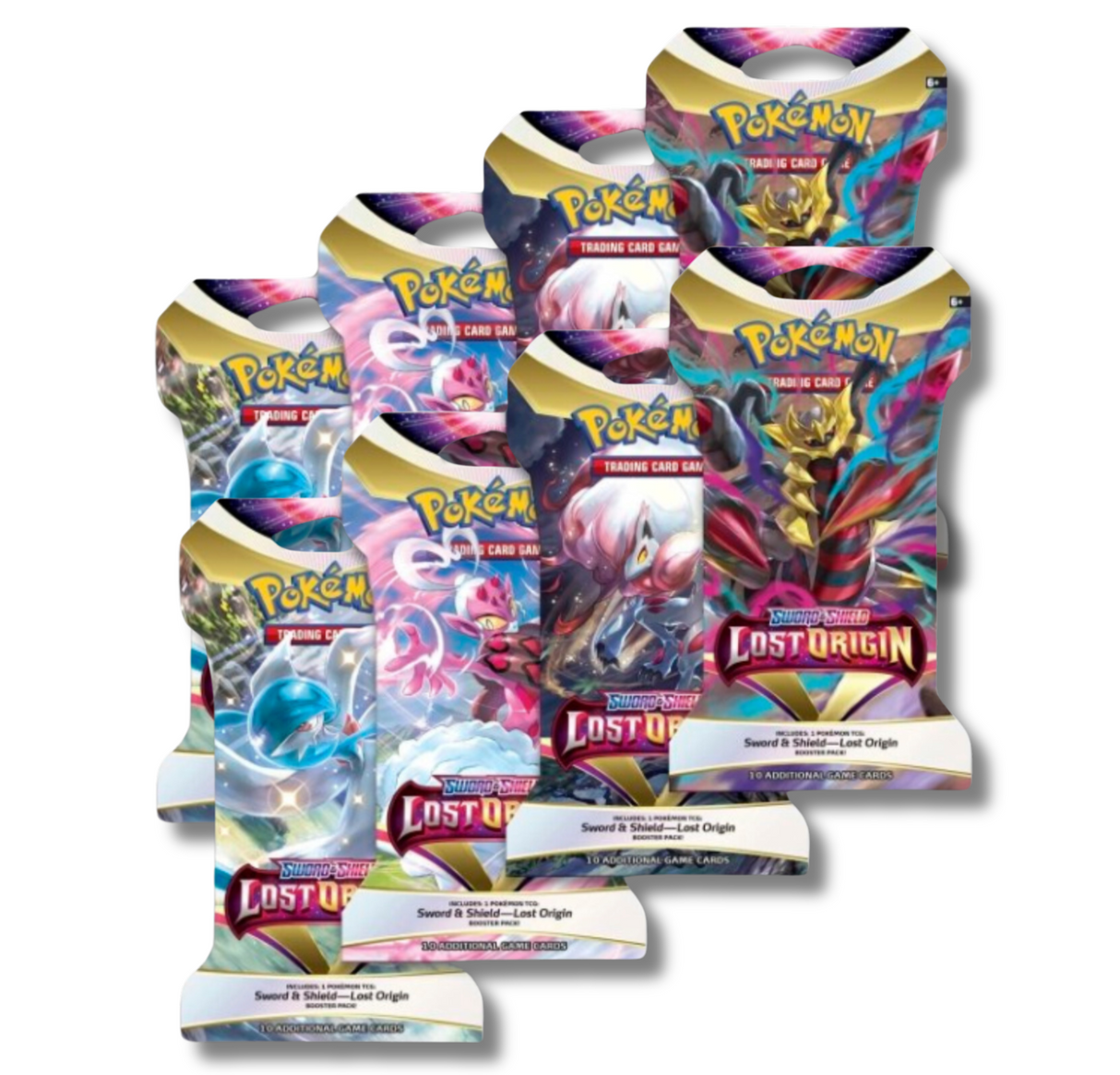 Pokemon Sword & Shield Lost Origin | 8 Sleeved Boosters Packs