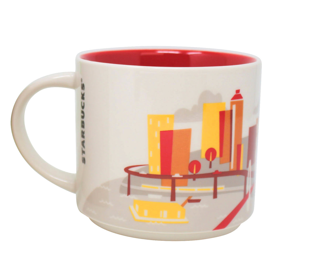 Starbucks You Are Here Series Chongqing Ceramic Mug, 14 Oz