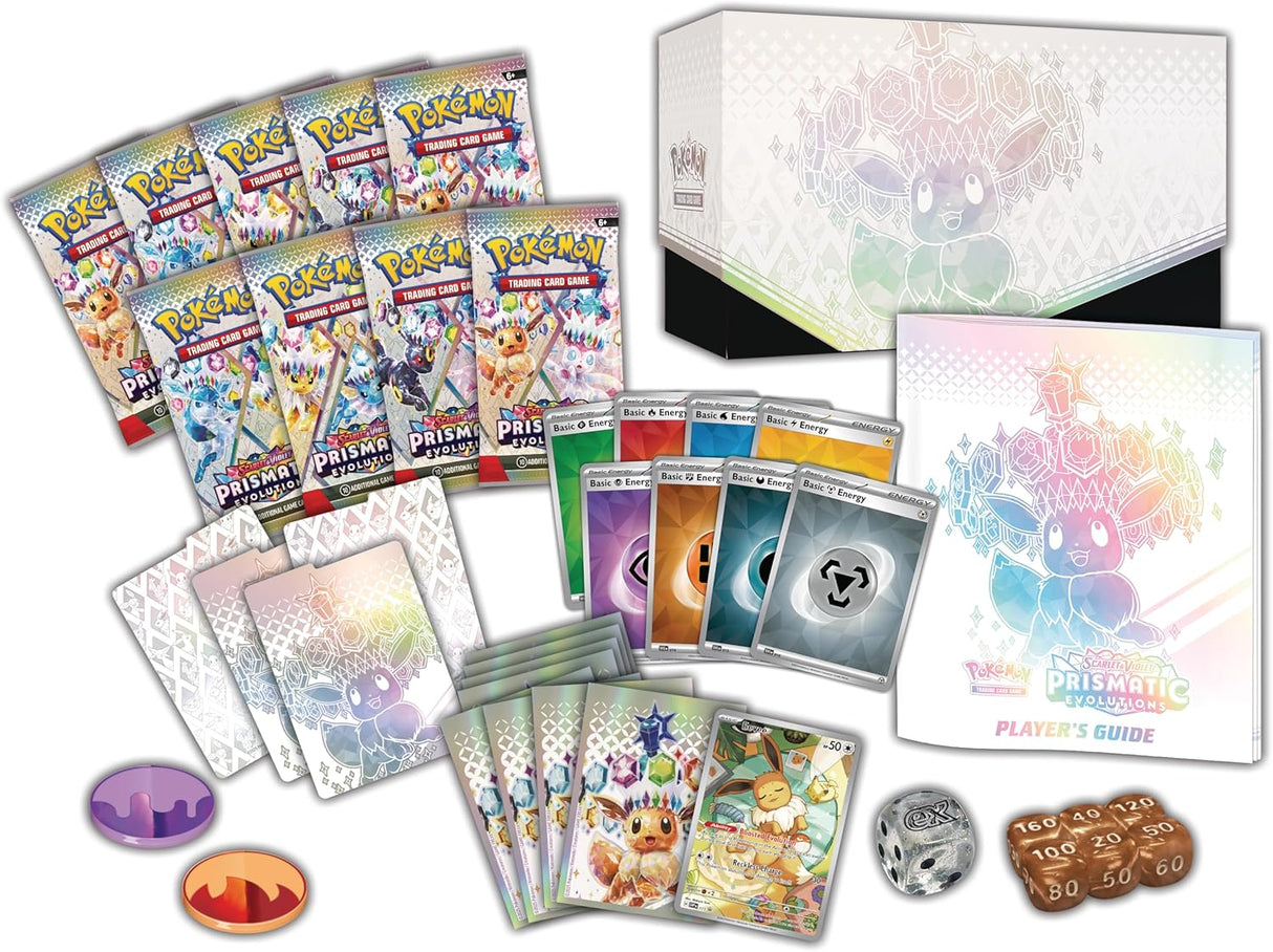 Pokemon SV8.5 Scarlet and Violet Prismatic Evolutions Elite Trainer Box (2-Pack)