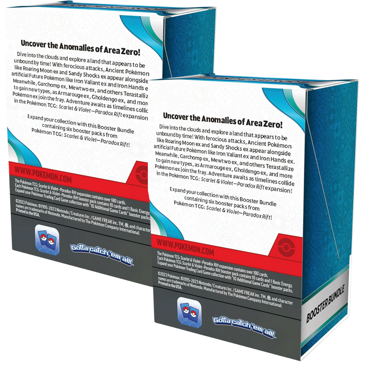 Pokemon Scarlet & Violet Paradox Rift Booster Bundle (2-Pack)