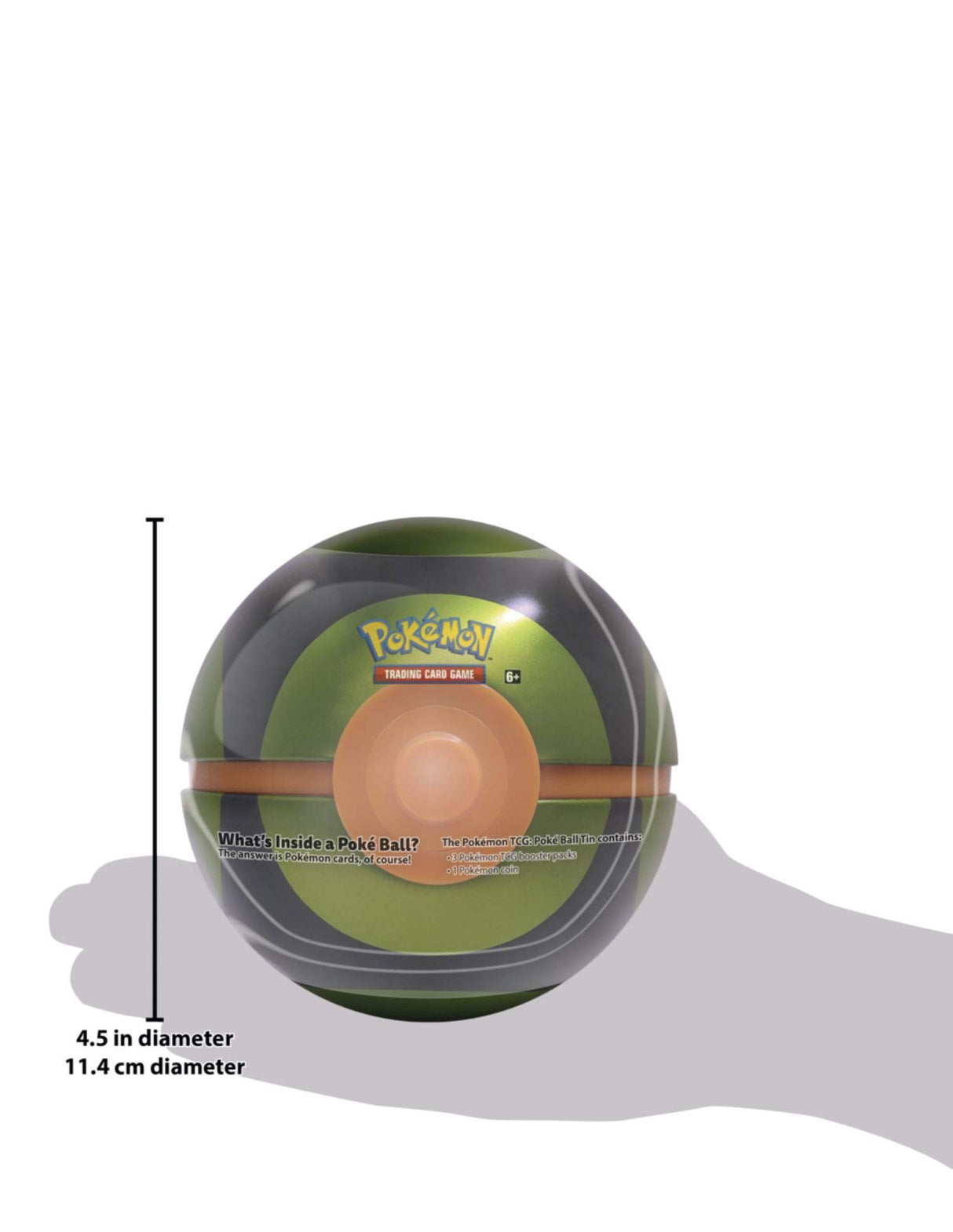 Pokemon Summer Poke Ball Tin Premier Ball | 3 Booster Packs | Each XY Series Pack Contains 10 Cards | Genuine Cards, Multicolor