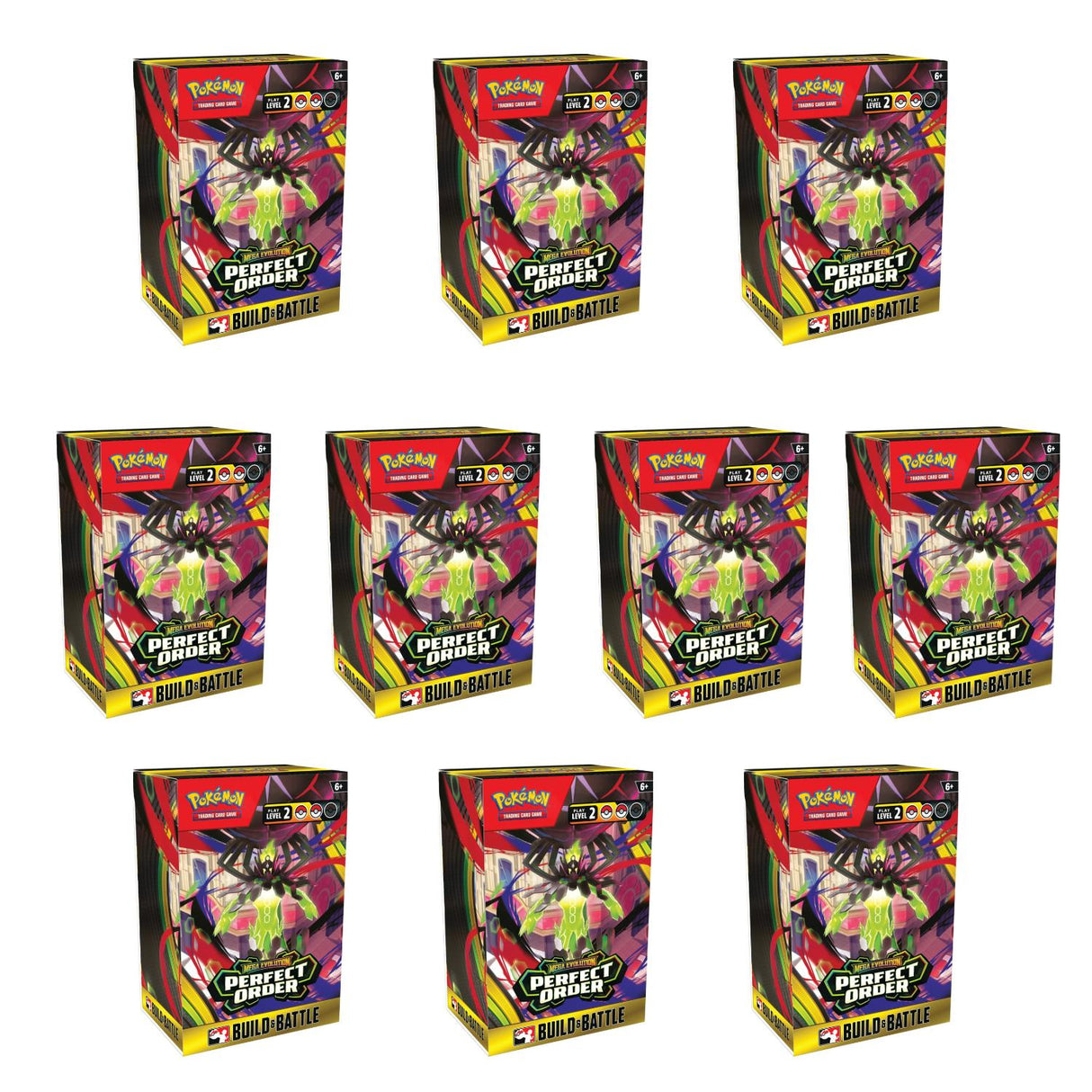 Pokemon ME3 Perfect Order Build & Battle Boxes (10-Pack)