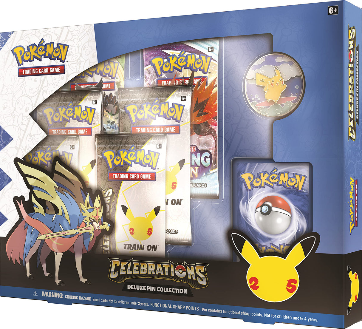 Pokemon TCG: 25th Anniversary Deluxe Pin Collection