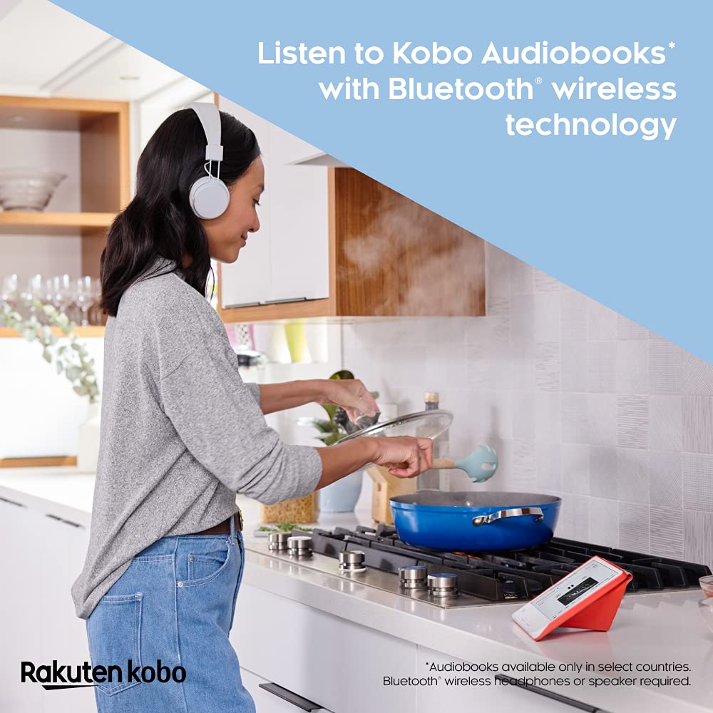 Kobo Libra 2 | eReader | 7" Waterproof Touchscreen | Glare-Free | Adjustable Brightness | WIFI | 32GB | Carta E Ink Technology | White (Open Box, Like New)