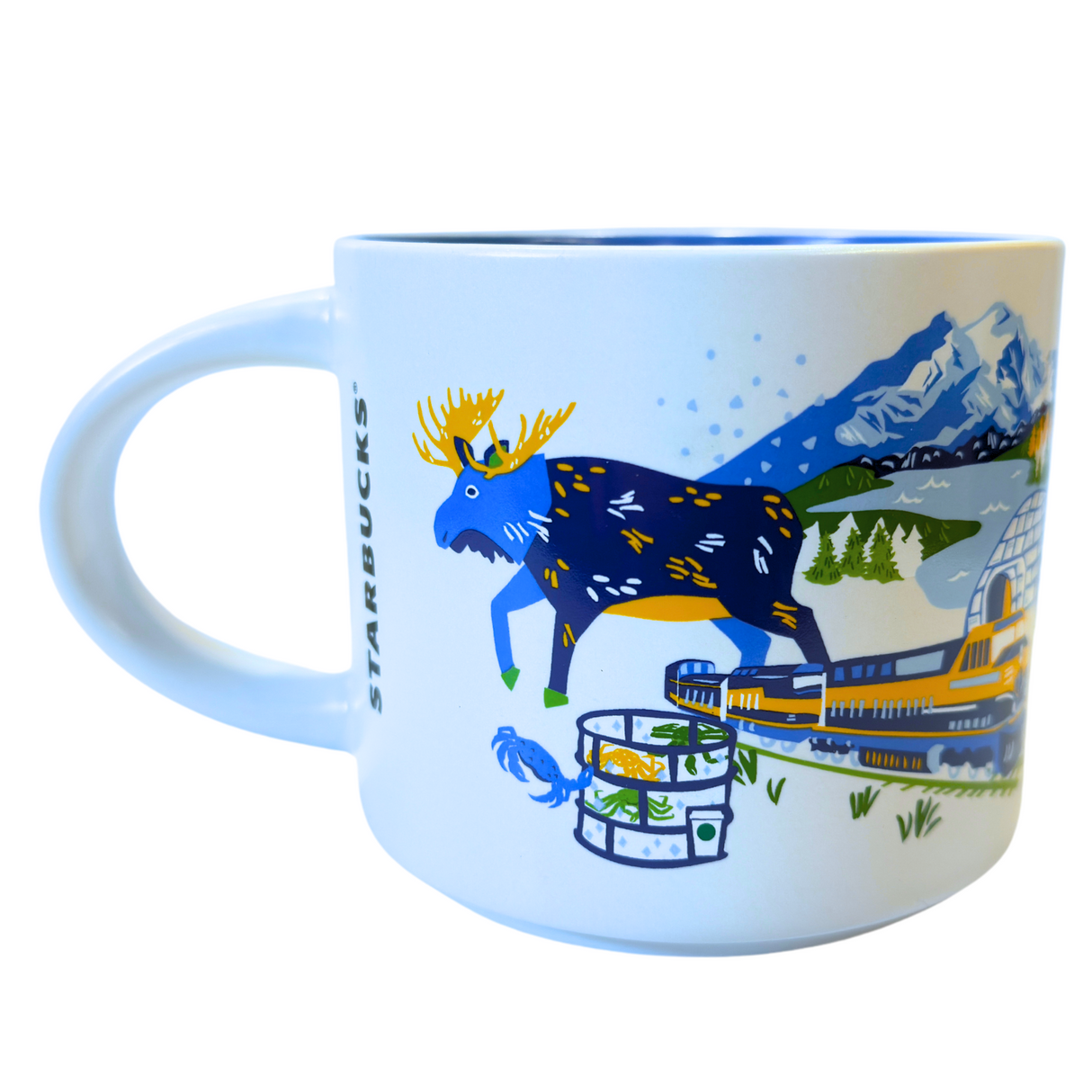 Starbucks Discovery Series Alaska Ceramic Mug, 14 Oz