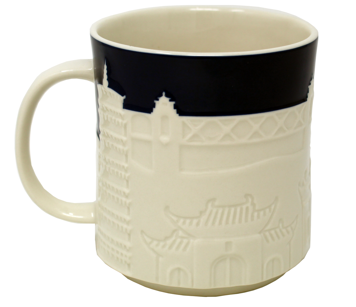 Starbucks Collector Relief Series Wuhan Ceramic Mug, 16 Oz