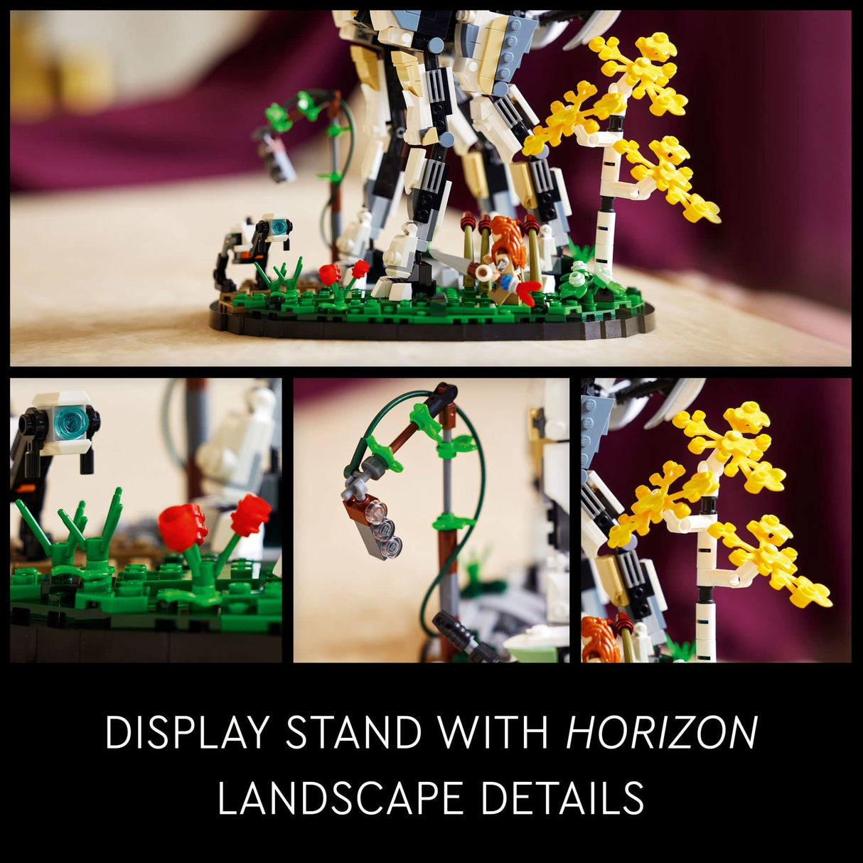 LEGO Horizon Forbidden West: Tallneck 76989 Building Set for Adults with Aloy Minifigure & Watcher Figure, Collectible Gift Idea for Teens, Men, Women, Him, Her