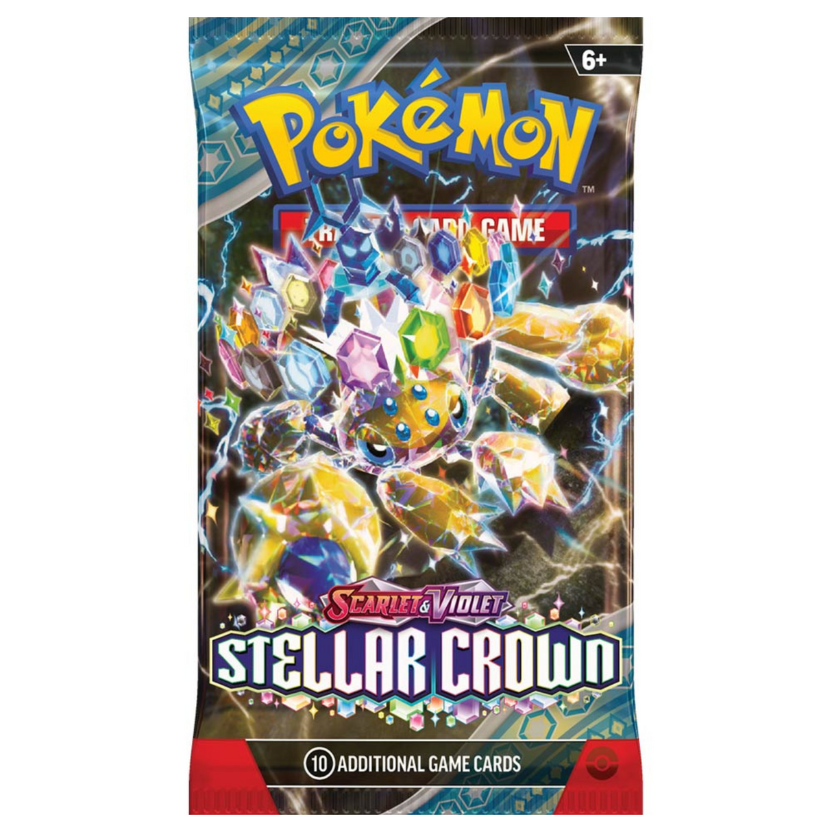 Pokemon Scarlet & Violet Stellar Crown Booster Pack | Galvantula