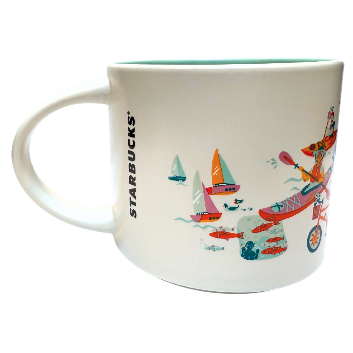Starbucks Discovery Series Seattle Ceramic Mug, 14 Oz