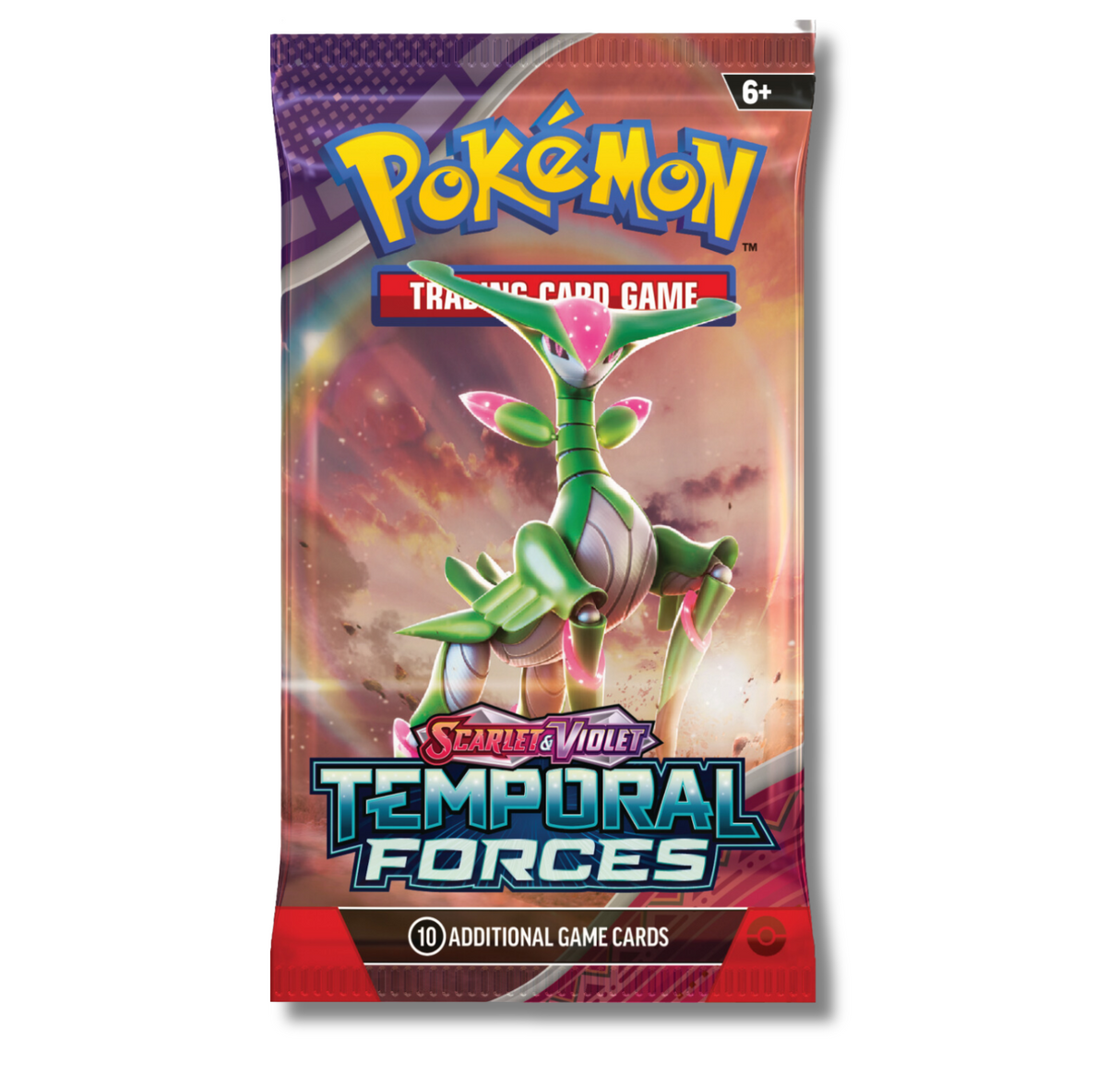 Pokemon Scarlet & Violet Temporal Forces Booster Pack | Iron Leaves