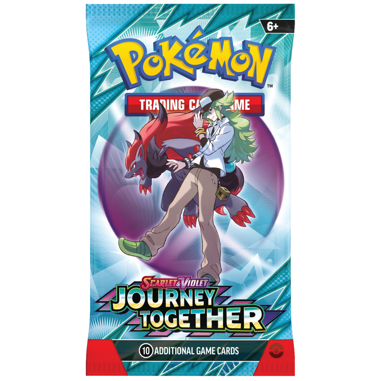 Pokemon SV9 Scarlet and Violet Journey Together Art Bundle (4 Booster Packs)