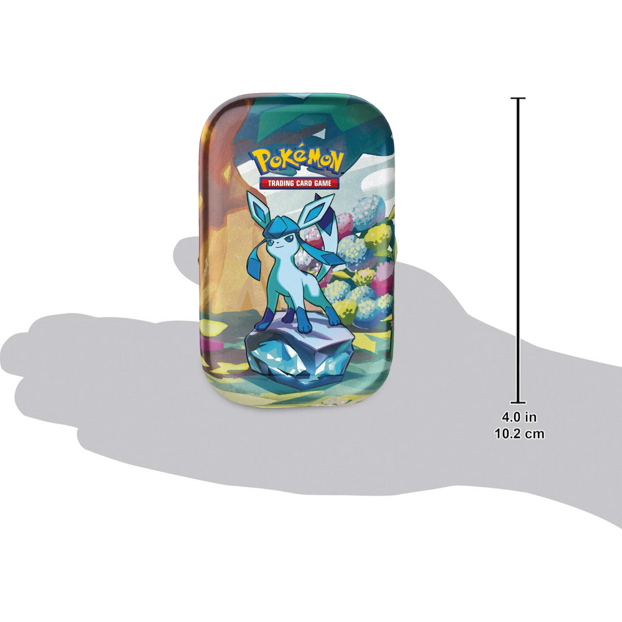 Pokemon TCG Scarlet & Violet Prismatic Evolutions Mini Tin | Glaceon