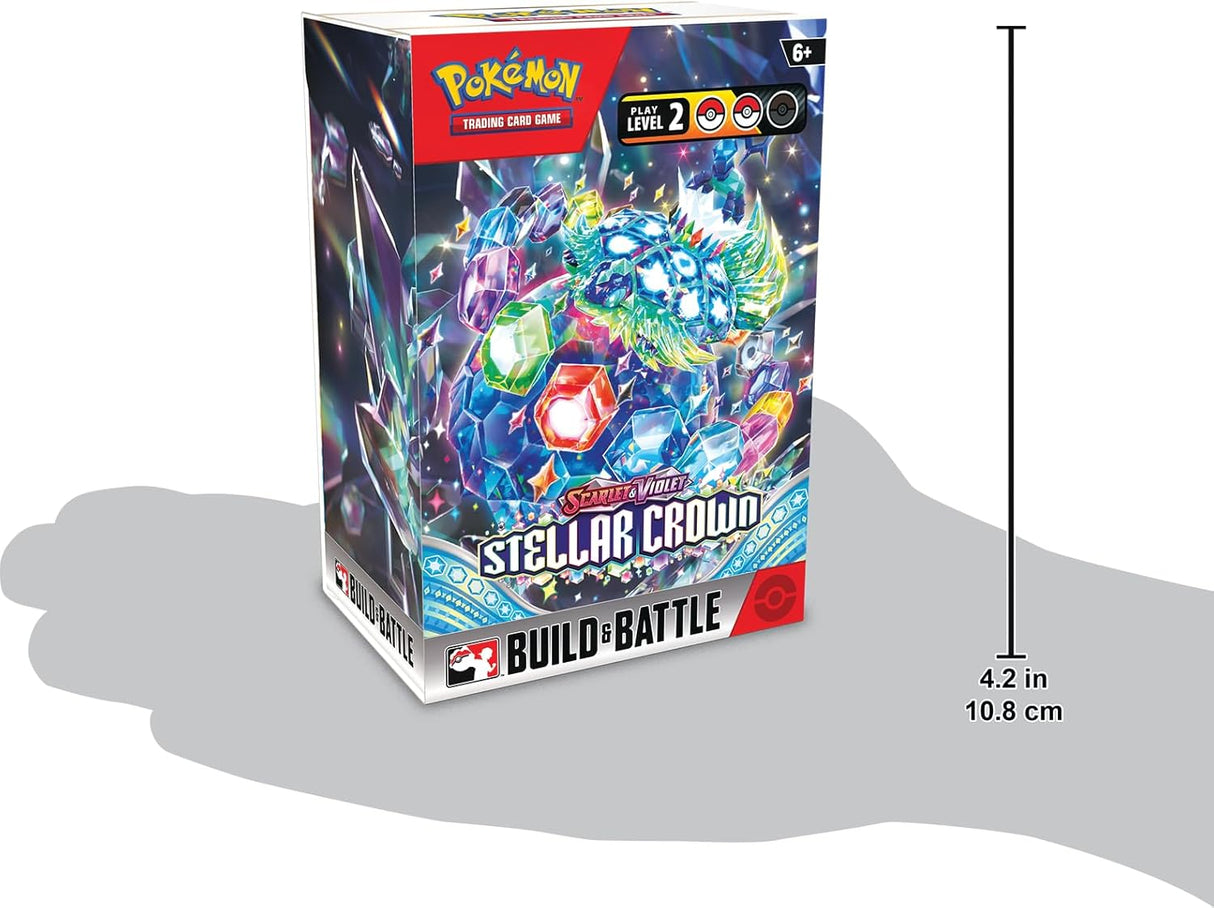 Pokemon Scarlet & Violet Stellar Crown Build & Battle Box