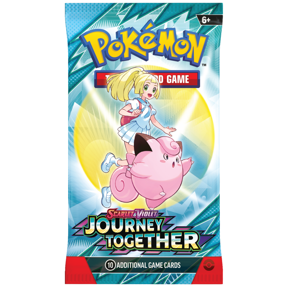 Pokemon SV9 Scarlet and Violet Journey Together Art Bundle (4 Booster Packs)