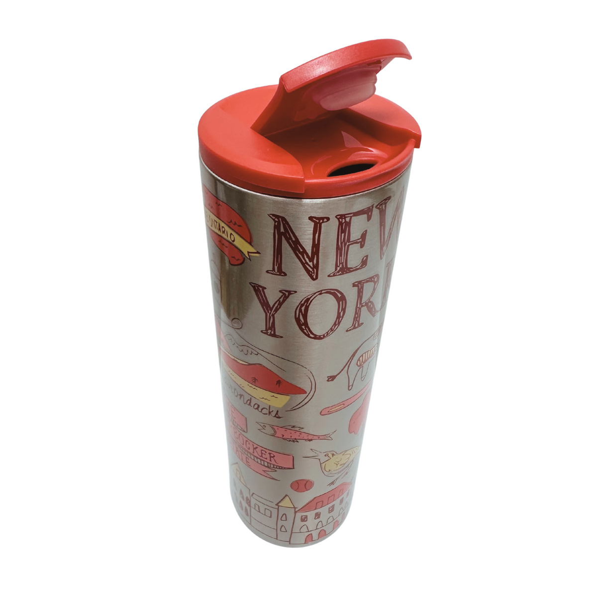 Starbucks New York State Vacuum Insulated Stainless Steel Tumbler, 16 Oz
