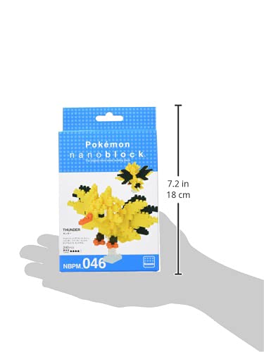 Nanoblock Pokemon - Zapdos, Nanoblock Pokemon Series