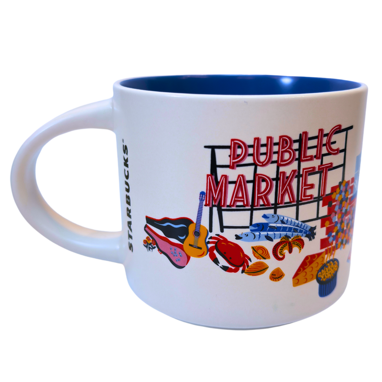 Starbucks Discovery Series Pike Place Ceramic Mug, 14 Oz