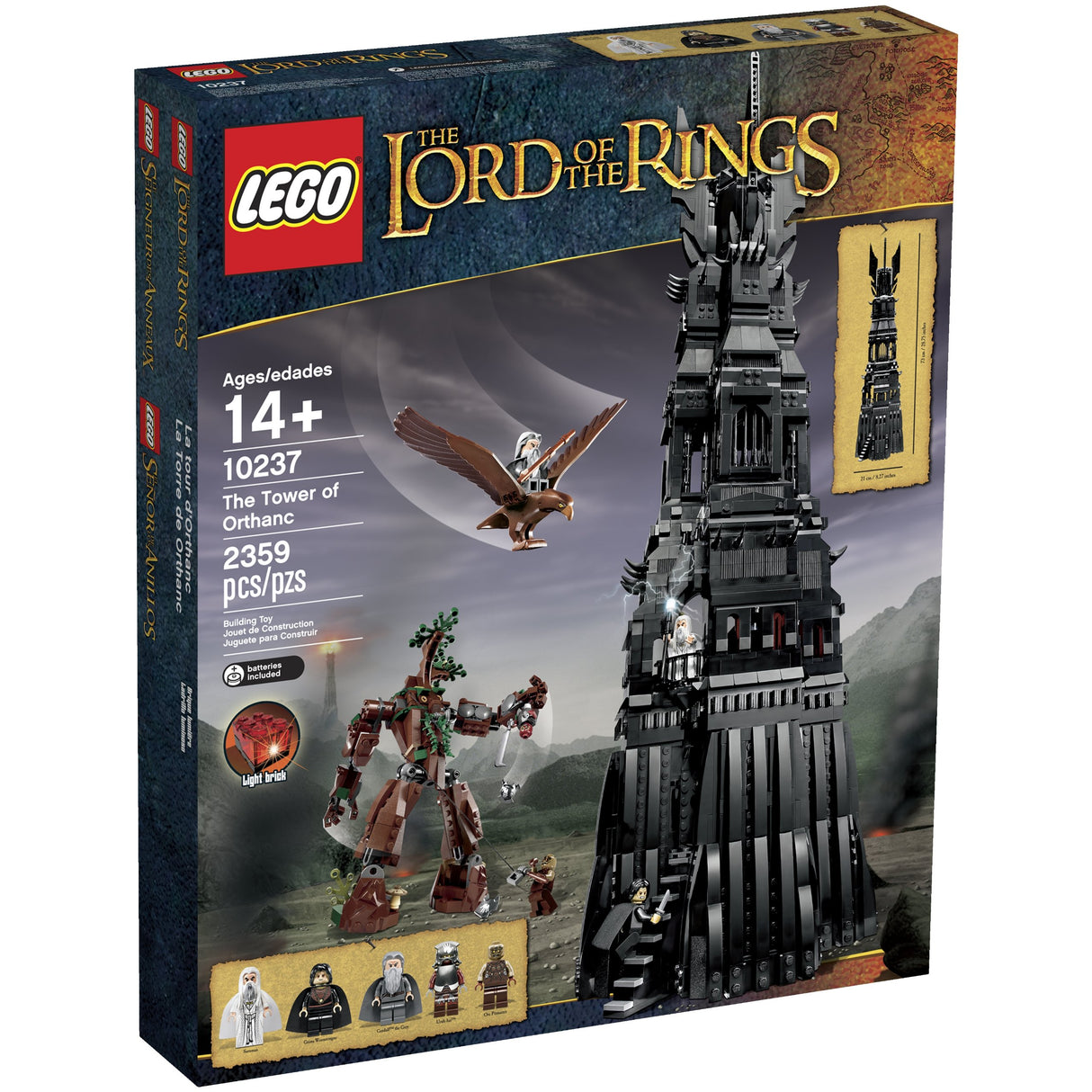 LEGO Lord of the Rings 10237 Tower of Orthanc Building Set