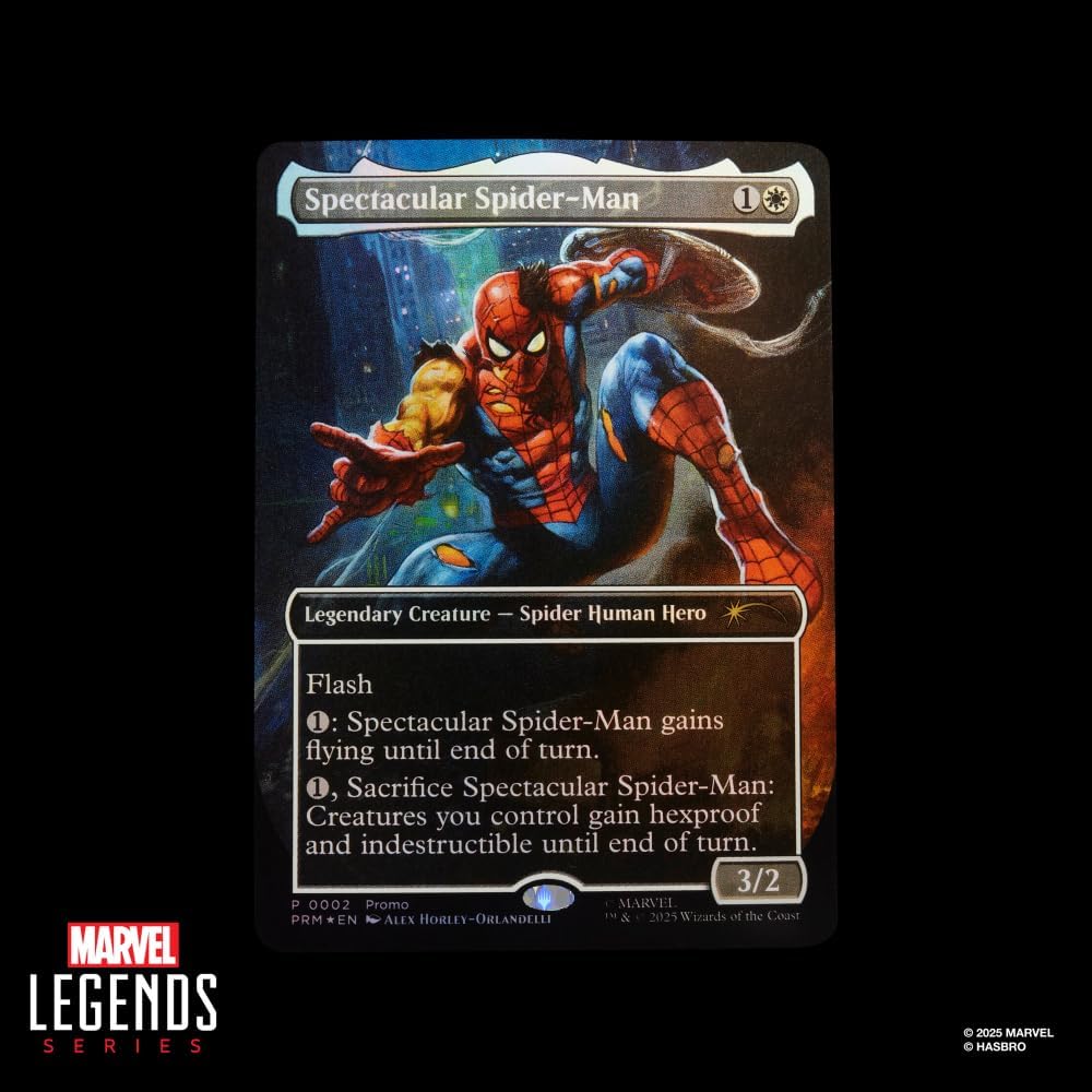 Marvel Legends Series Magic: The Gathering Battle-Damaged Spider-Man 6-Inch Action Figure