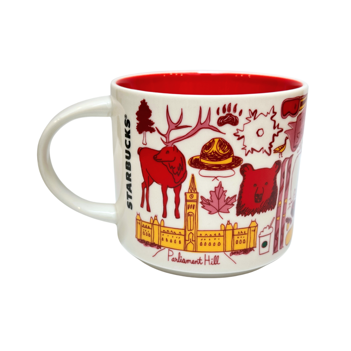 Starbucks Been There Series Canada Ceramic Mug, 14 Oz