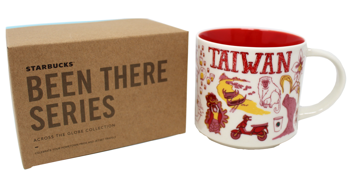Starbucks Been There Series Taiwan Ceramic Mug, 14 Oz