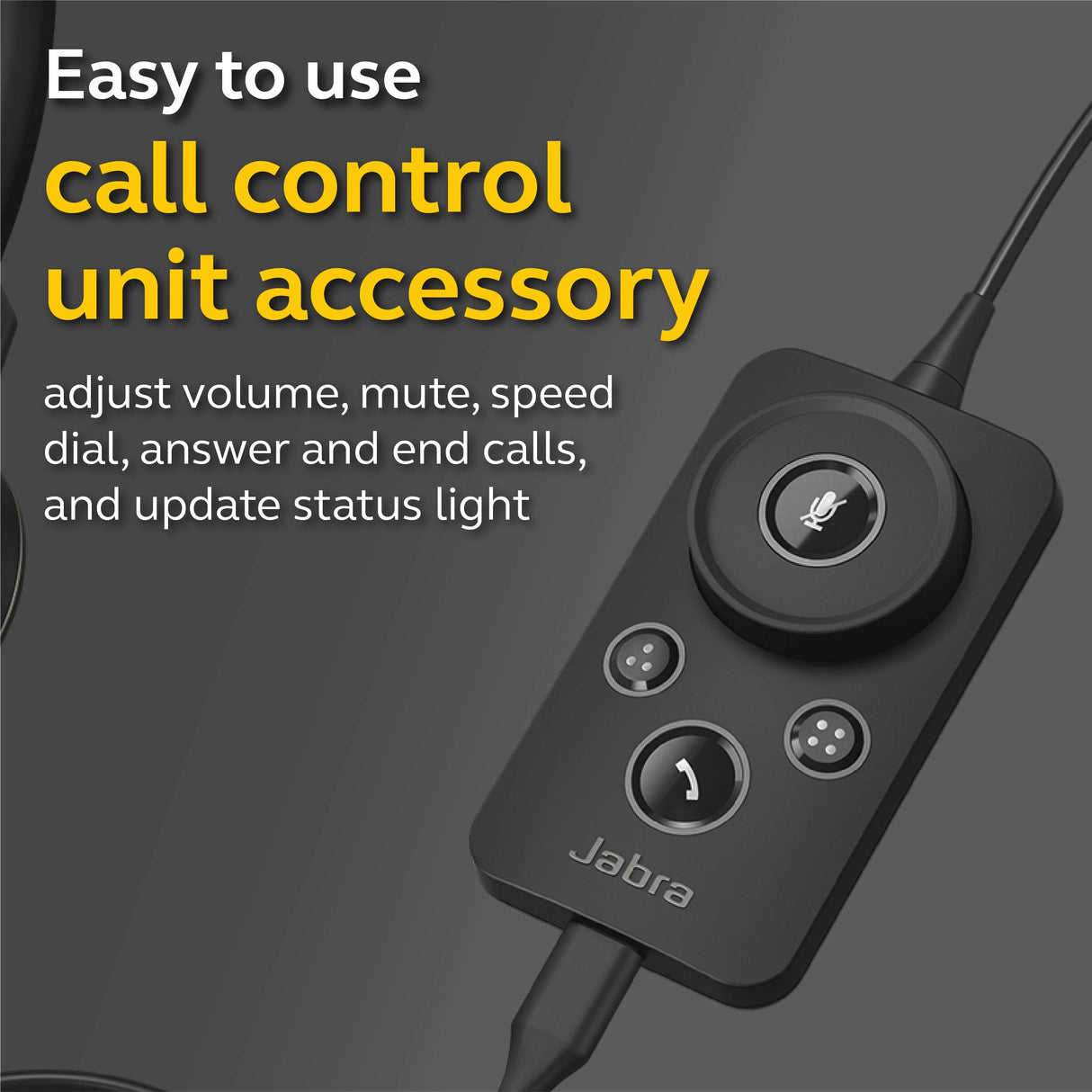 Jabra Engage 50 Wired Headset, Stereo – Telephone Headset with 3-Microphone System, Blocks Out Background Noise for Increased Agent Focus, Call Center Headset Features Enhanced Hearing Protection (Open Box, Like New)