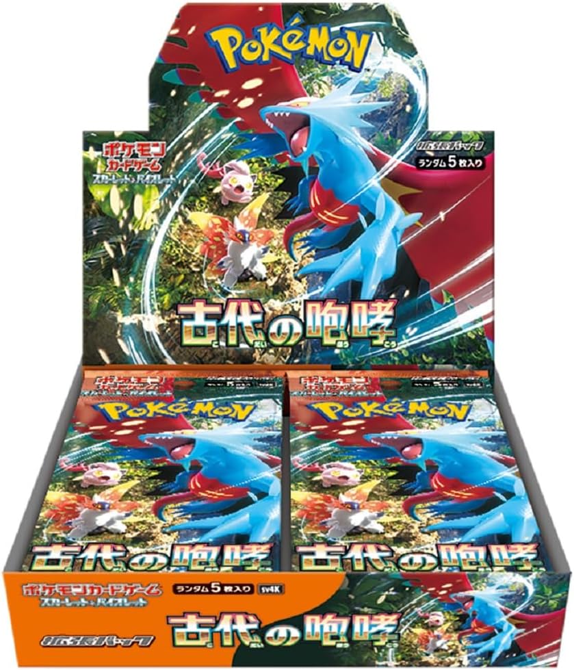 Pokemon TCG SV4K Scarlet & Violet Ancient Roar Enhanced Expansion Box (Japanese Version)