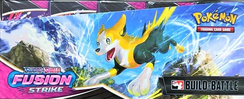 Pokemon TCG: Sword & Shield - Fusion Strike Build and Battle (Display Box of 10)