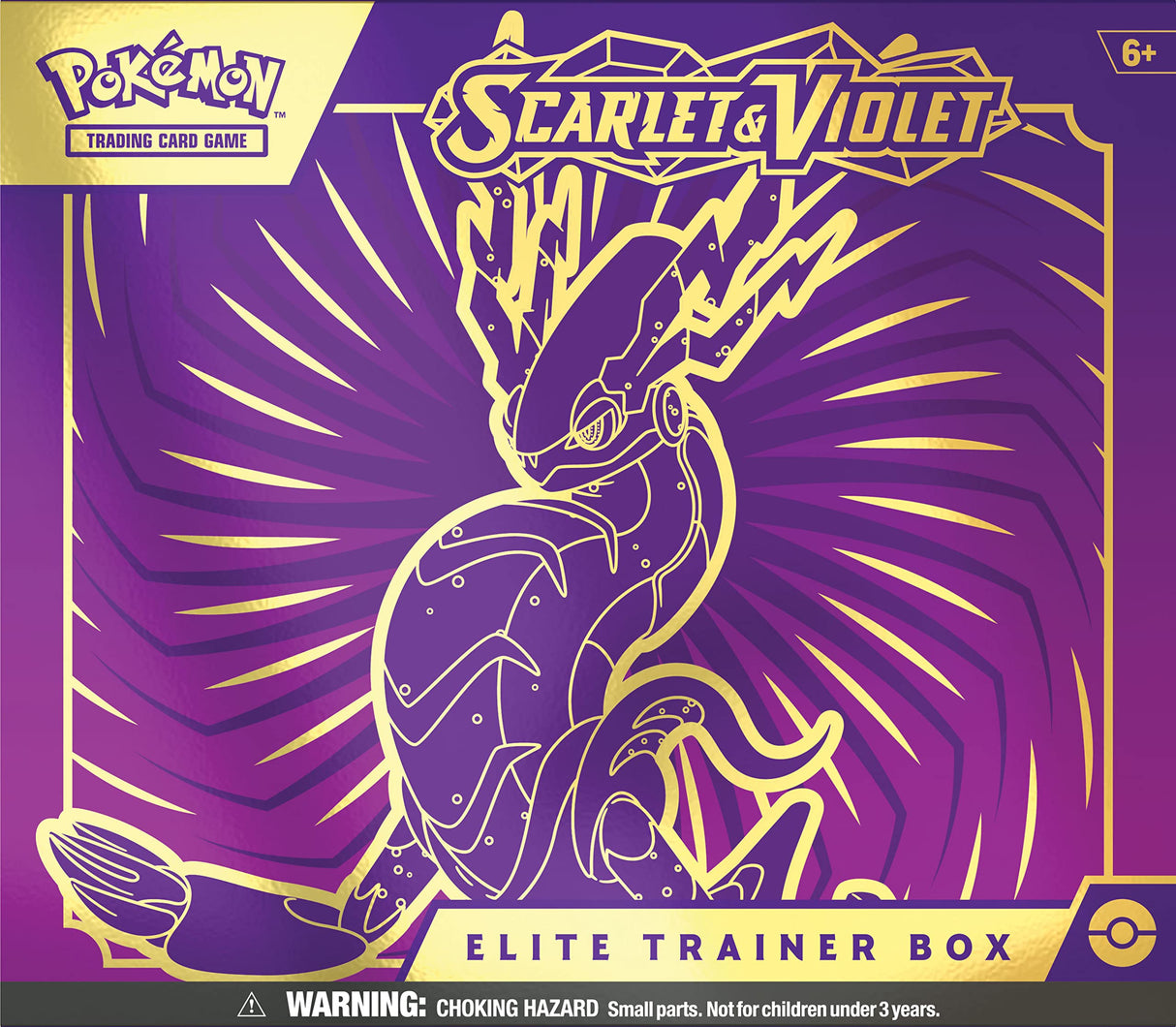 Pokemon Scarlet & Violet Elite Trainer Box - Miraidon Purple
