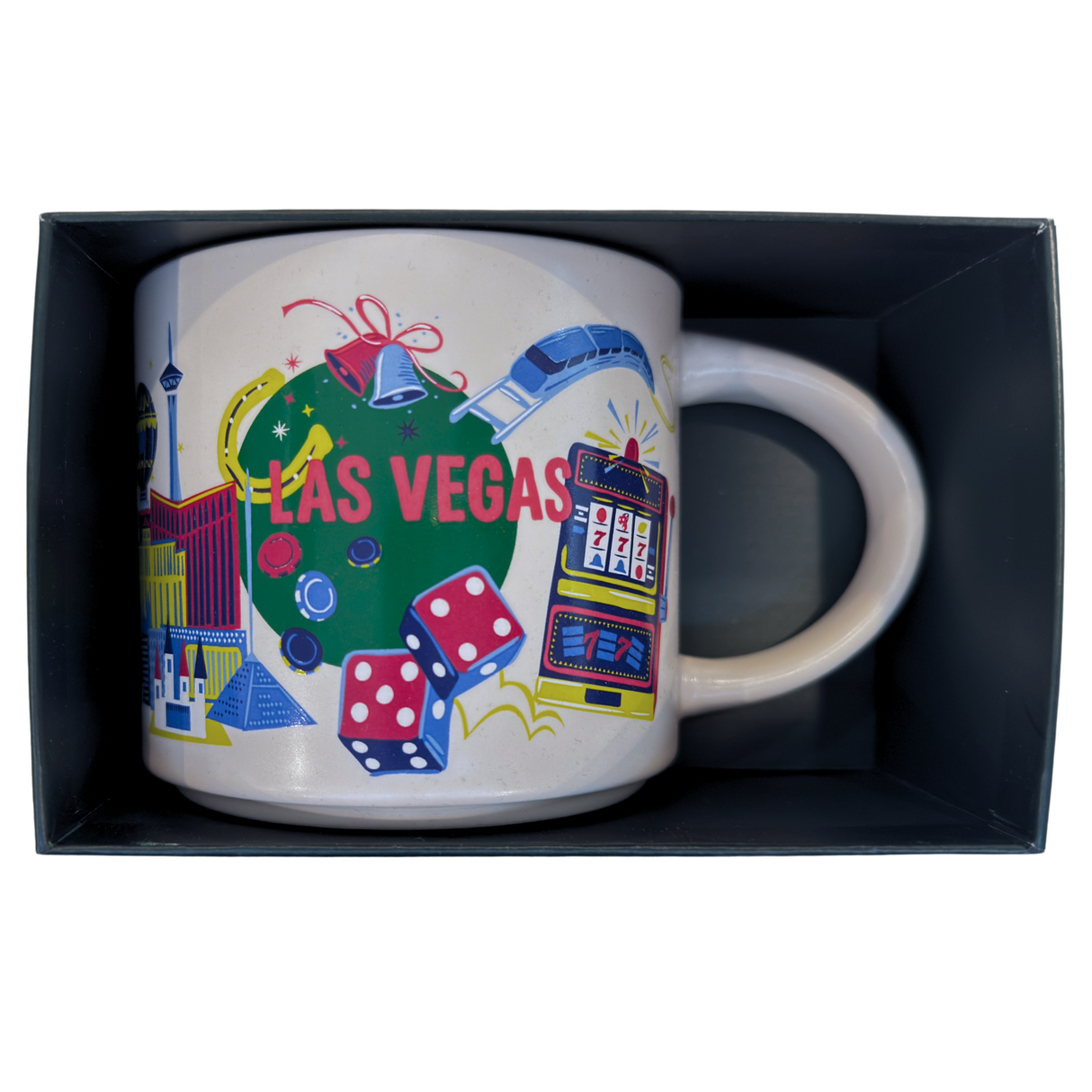 Starbucks Discovery Series Las Vegas Ceramic Mug, 14 Oz