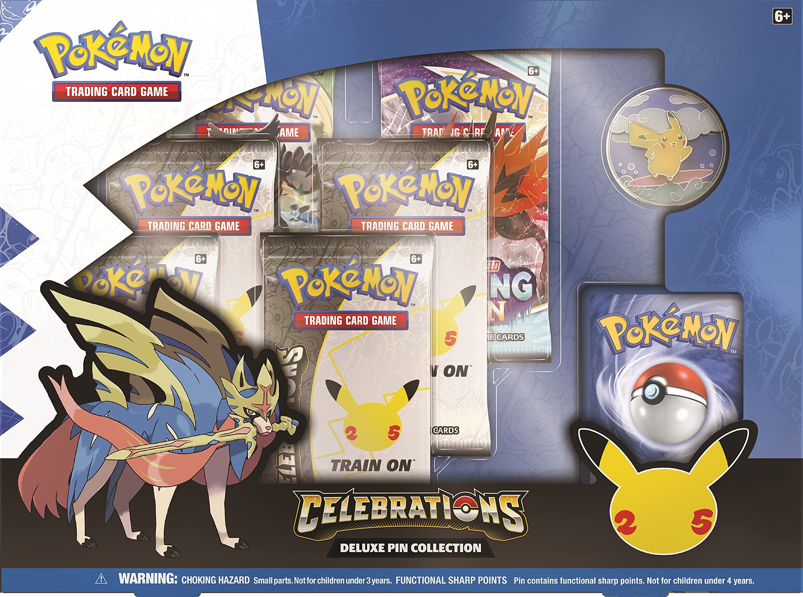Pokemon TCG: 25th Anniversary Deluxe Pin Collection
