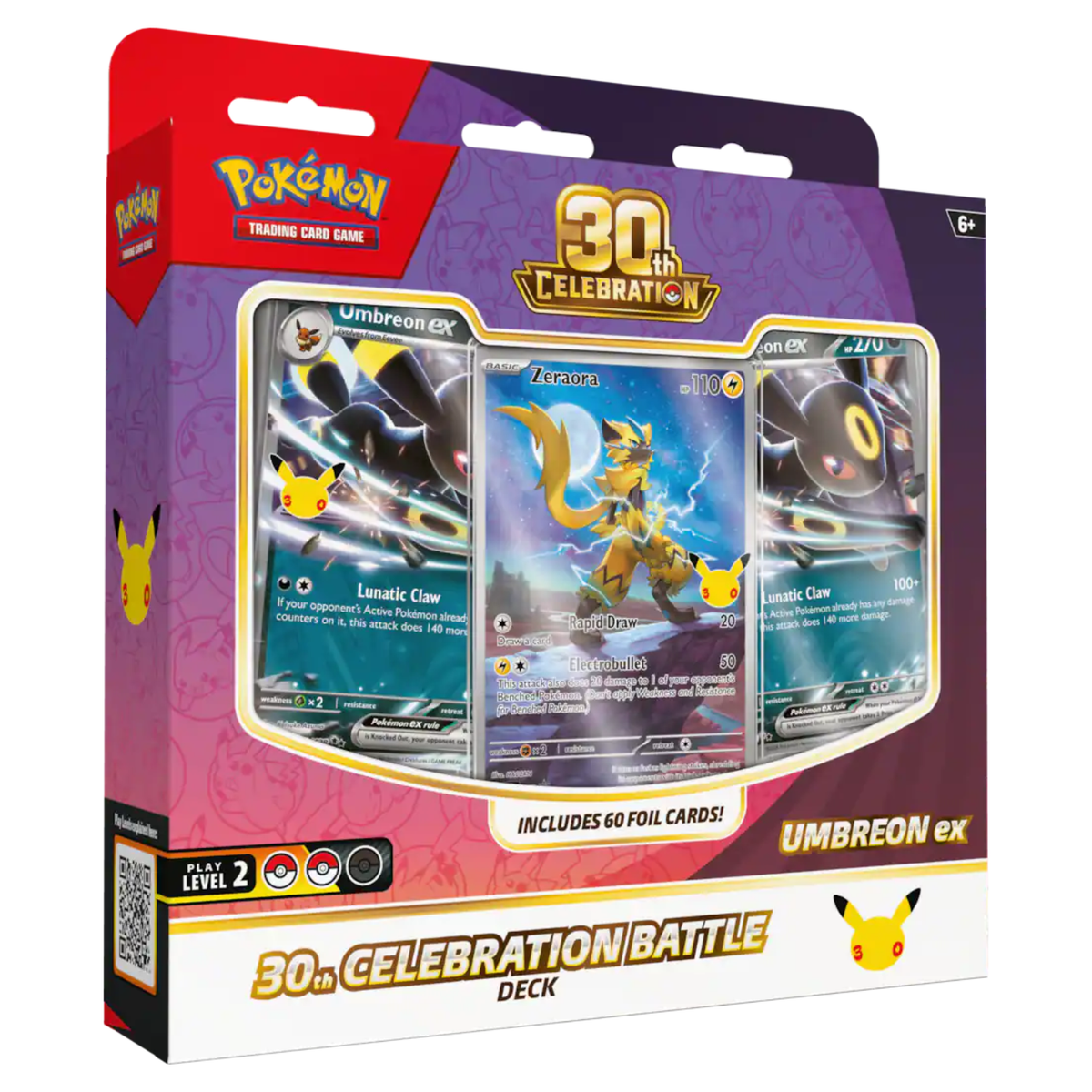 Pokémon 30th Celebration Battle Deck | Espeon & Umbreon
