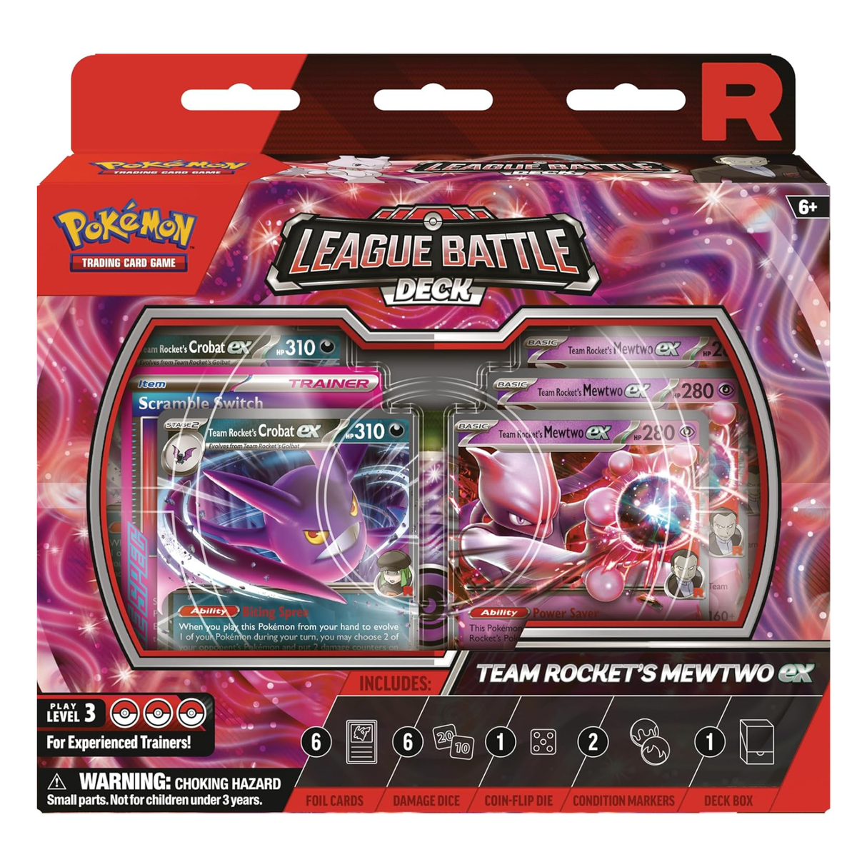Pokémon TCG: Team Rocket’s Mewtwo ex League Battle Deck