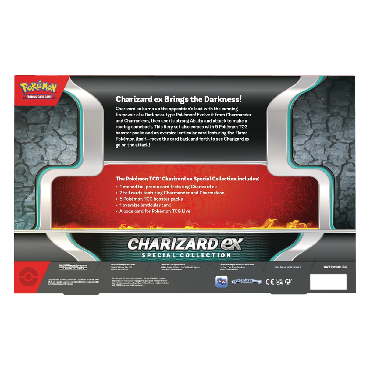 Pokemon Charizard EX Special Collection Box (Lenticular)