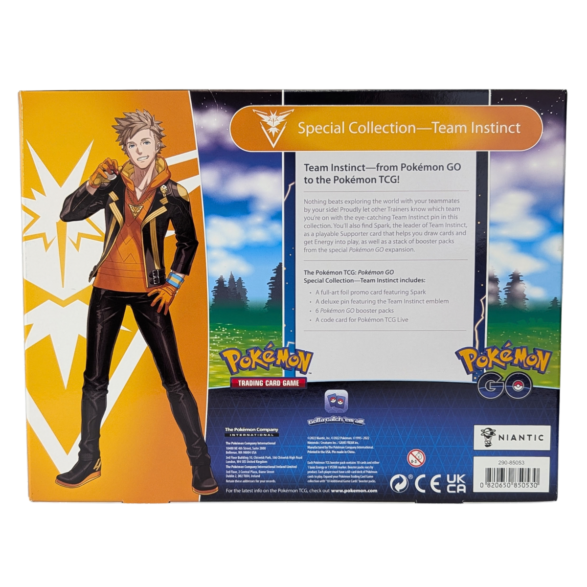 Pokémon TCG: Pokémon GO Special Collection - Team Instinct
