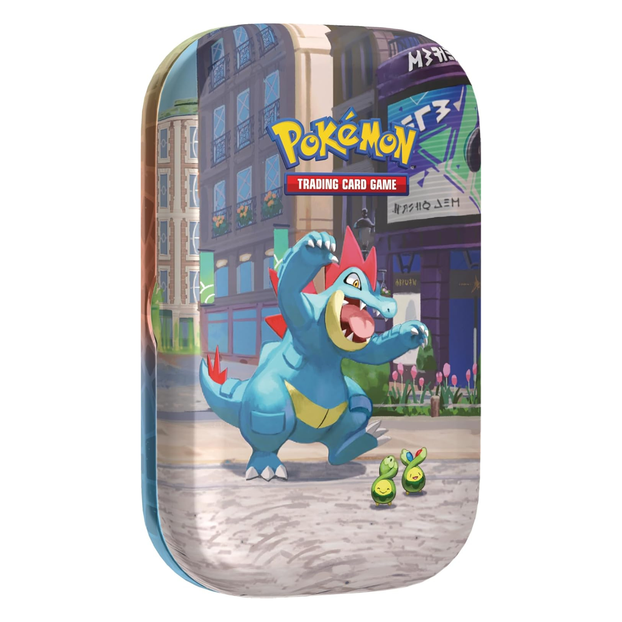 Pokemon Lumiose City Mini Tin | Feraligatr & Budew