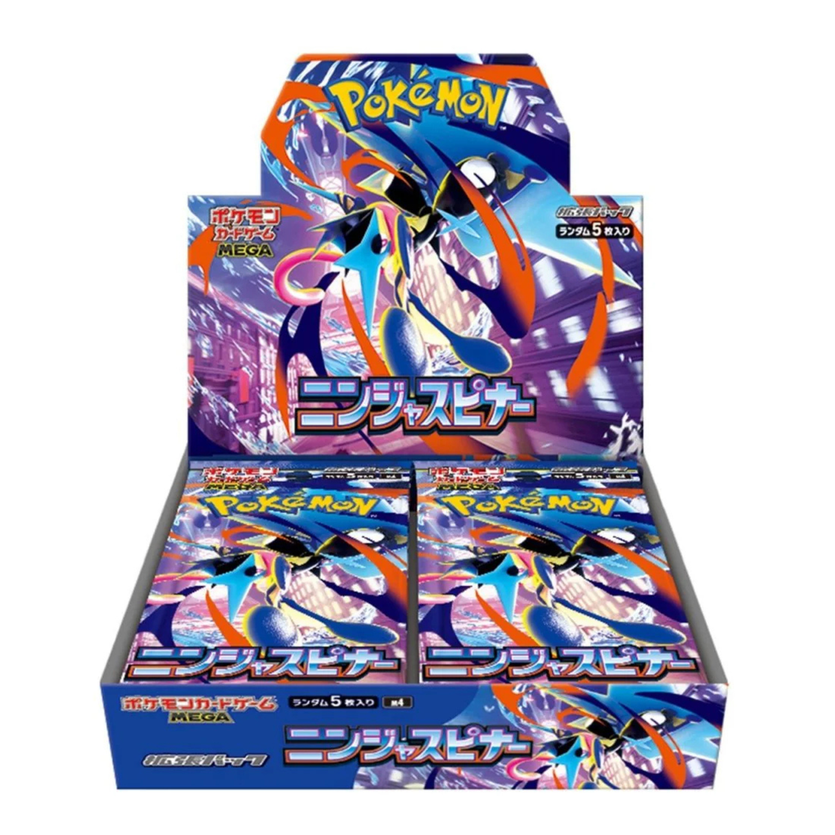 Pokemon M4 Mega Evolution Ninja Spinner Booster Box (Japanese Version)