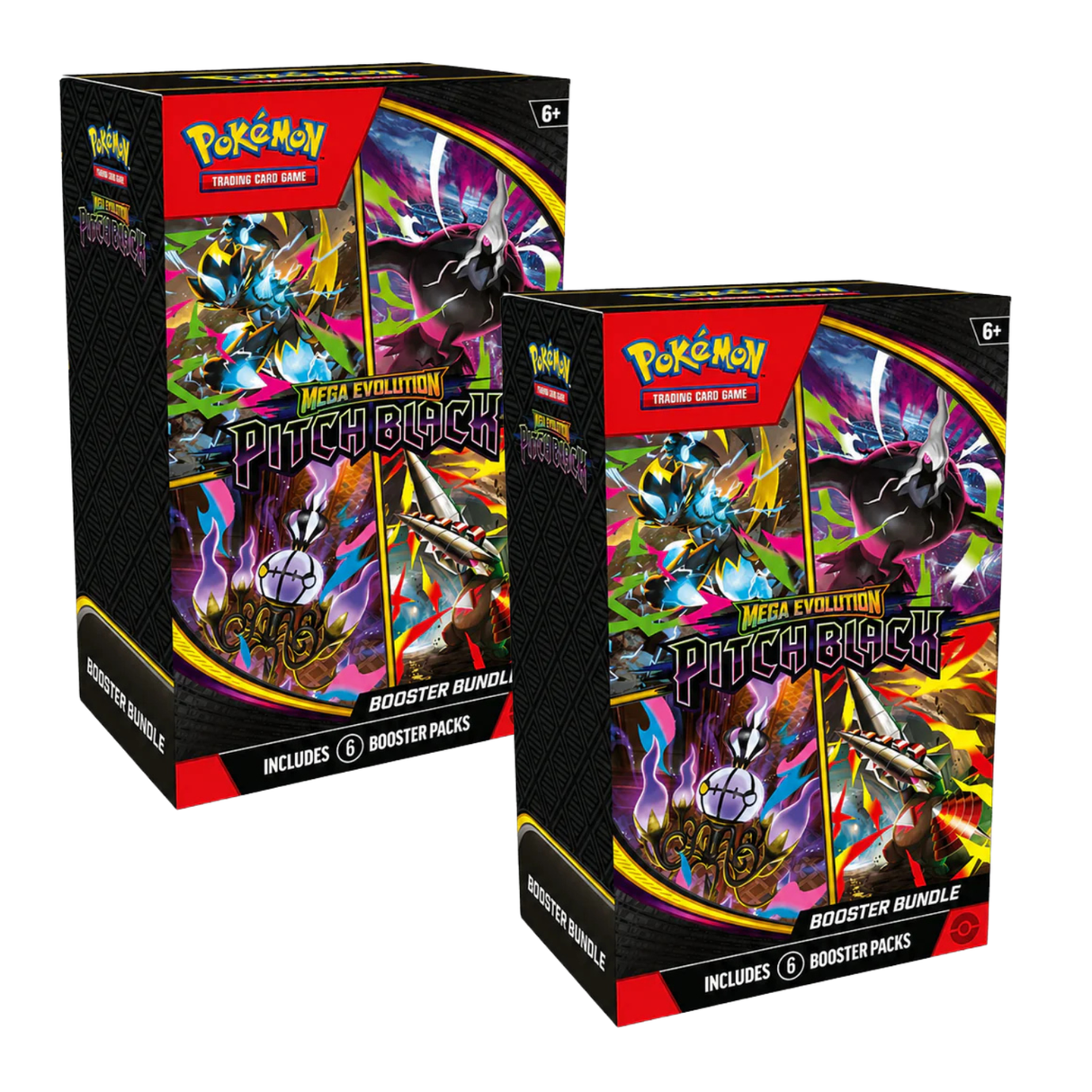 Pokemon ME5 Mega Evolution Pitch Black Booster Bundles (2-Pack)