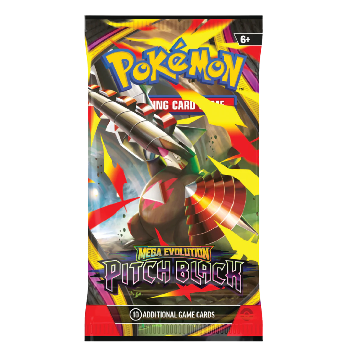 Pokemon ME5 Mega Evolution Pitch Black Booster Pack | Mega Excadrill ex