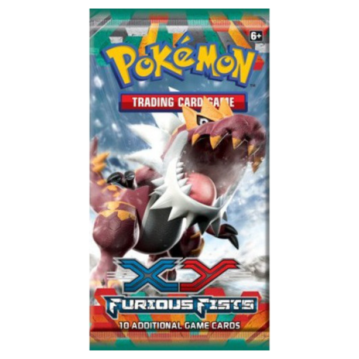 Pokemon XY3 Furious Fists Art Set | 4 Booster Packs (One of Each Artwork)