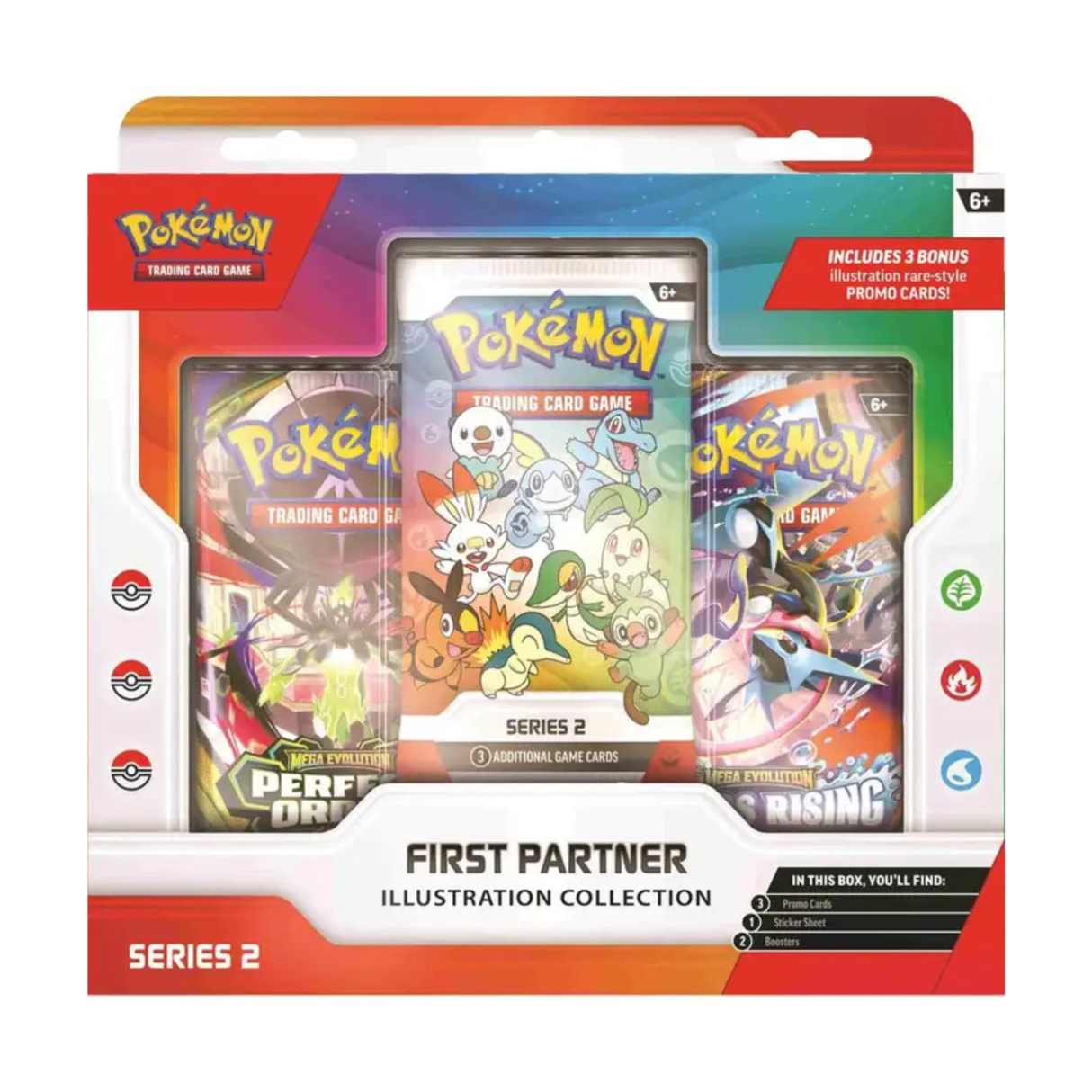 Pokemon First Partner Illustration Collections - Series 2 (2-Pack)