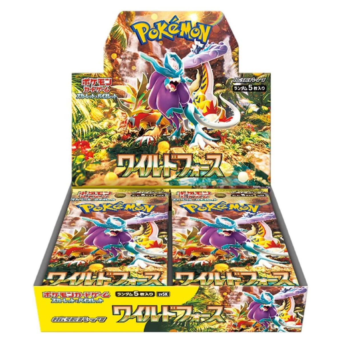 Pokemon SV5K Scarlet & Violet Wild Force Booster Box (Japanese Version)
