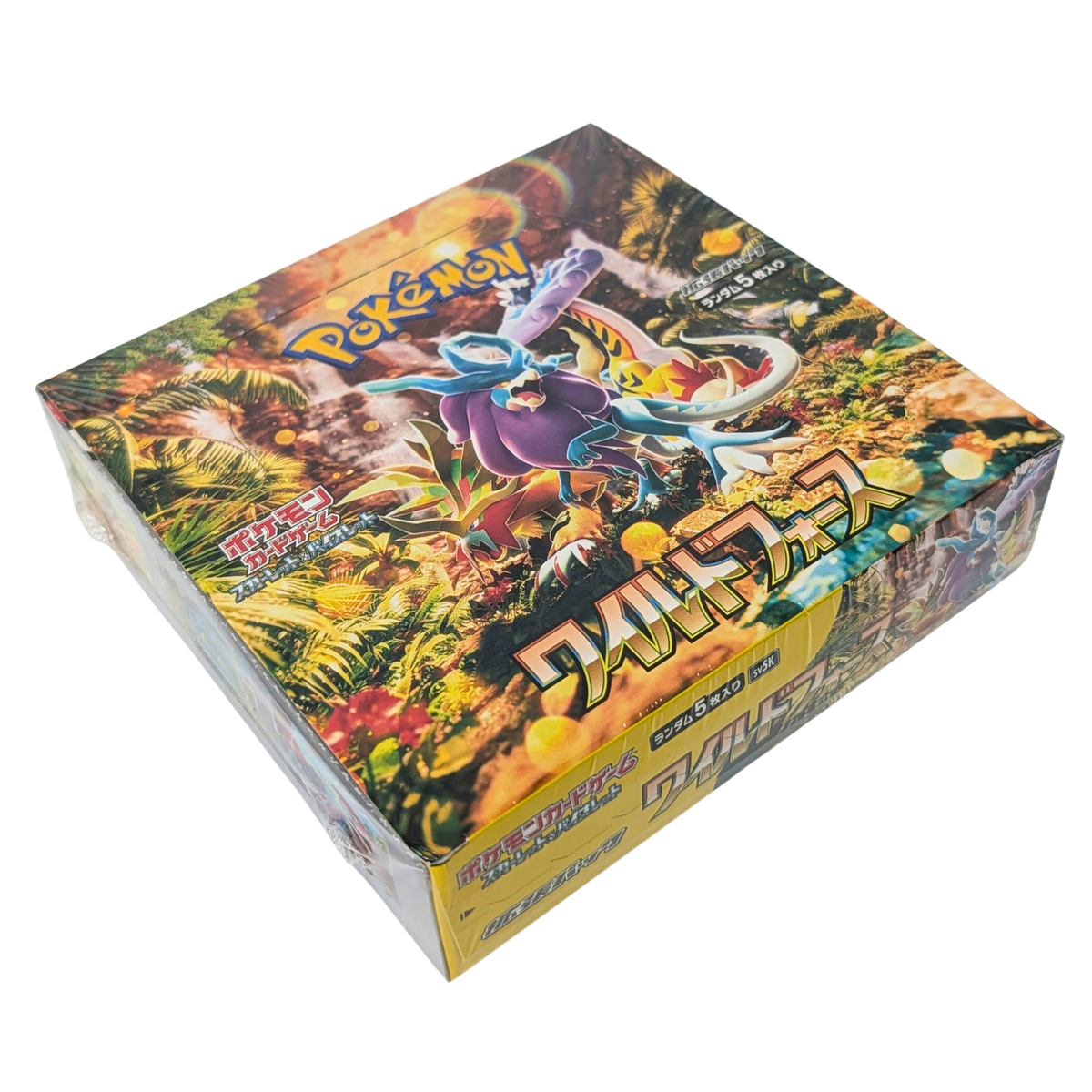Pokemon SV5K Scarlet & Violet Wild Force Booster Box (Japanese Version)