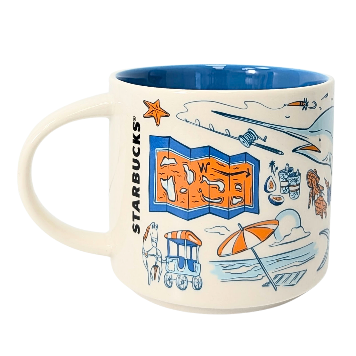 Starbucks Been There Series Bahamas Ceramic Mug, 14 Oz