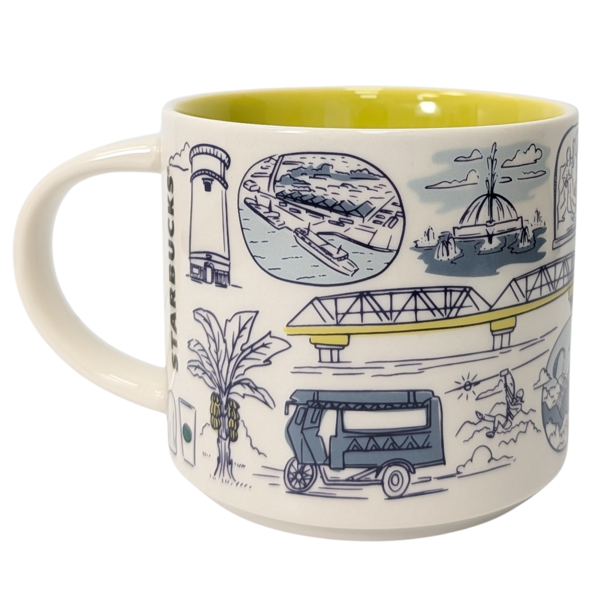 Starbucks Been There Series Cagayan de Oro Ceramic Mug, 14 Oz